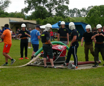 Hasičská súťaž dobrovolných hasičov okrsku č.3  v Jarabine