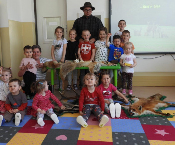 Materská škola / Beseda o poľovníctve - foto