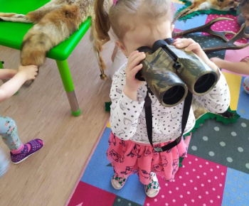 Materská škola / Beseda o poľovníctve - foto