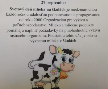 Materská škola / Deň mlieka v materskej škole 2021 - foto