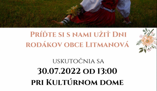 LITMANOVSKÉ SLÁVNOSTI 2022 