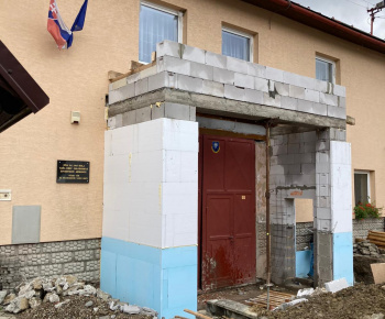 Stavebné úpravy hasičskej zbrojnice v obci Litmanová