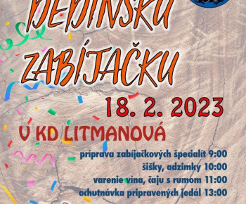 DEDINSKÁ ZABÍJAČKA - PÚŠČAŇA V LITMANOVEJ 2023