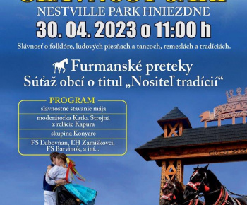 SLÁVNOSŤ JARI - 30.04.2023 SLÁVNOSŤ JARI - 30.04.2023