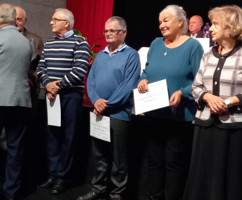 Jednota dôchodcov / 20 .výročie založenia OKRESNEJ ORGANIZÁCIE  JEDNOTY DÔCHODCOV NA SLOVENSKU v Starej Ľubovni - foto