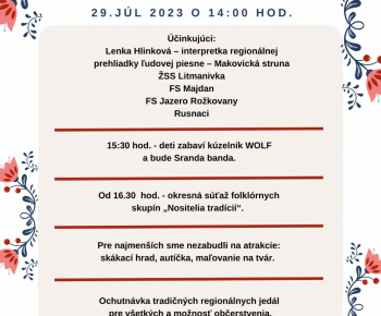 7.ročník Litmanovských slávnosti 2023 7.ročník Litmanovských slávnosti 2023