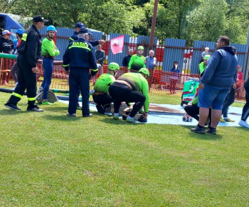Okresná súťaž dobrovoľných hasičov v Litmanovej 2023