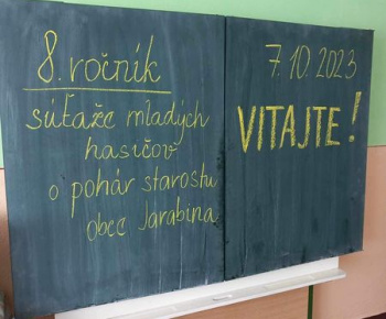 8.ročník súťaže mladých hasičov o pohár starostu obce Jarabina 2023