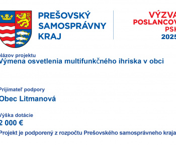 Projekty / Projekt - Výmena osvetlenia multifunkčného ihriska v obci - foto