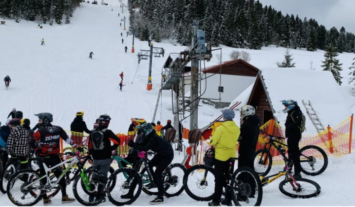 Bikesnow v lyžiarskom stredisku Litmanová resort