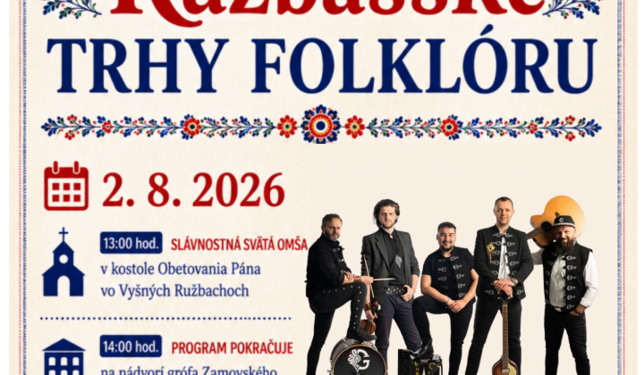 Ružbašské trhy folklóru - 02.08.2026