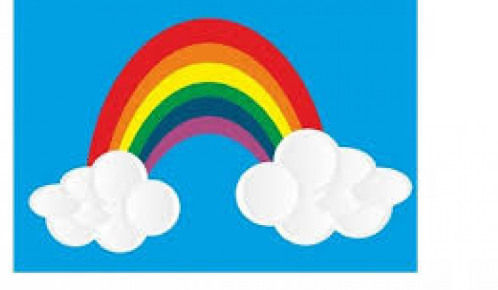 Dúha v okne - Deti z MŠ Litmanová