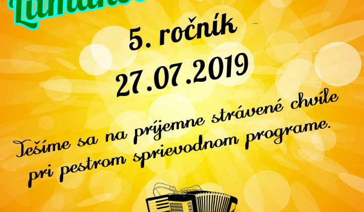 Pozvánka - Litmanovské slávnosti - 27.07.2019