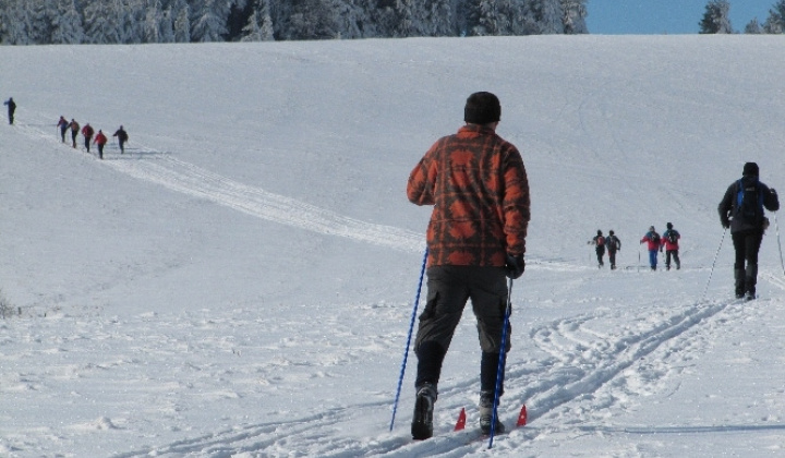 Pozvánka na 56. ročník pochodu na lyžiach, pri príležitosti oslobodenia obcí Jarabina a Litmanová